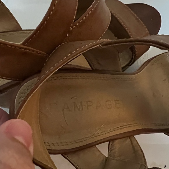 Wedge heel sandals - Picture 4 of 7